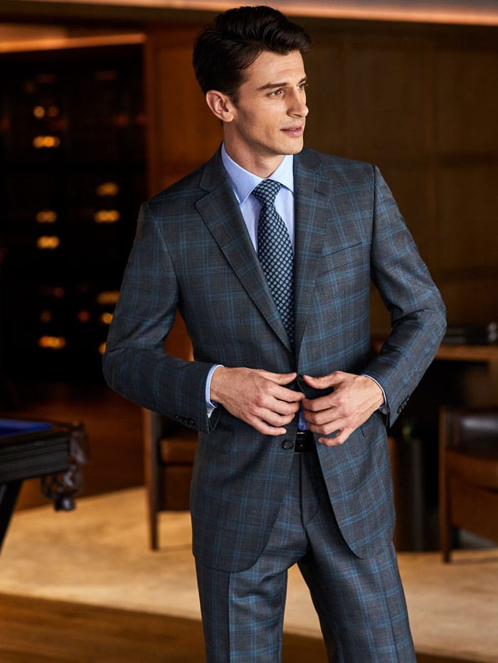 3 Reasons Why You Should Wear A Windowpane Suit | Steel And May Bespoke ...